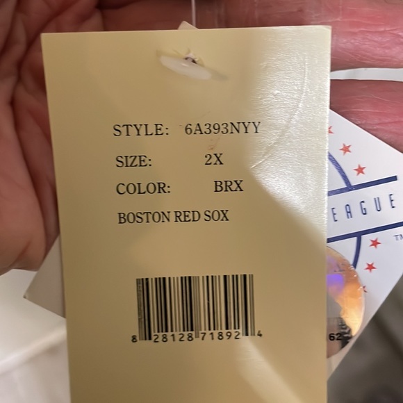 G 111 sports Red Sox hoodie by Carl Banks NWT - Picture 3 of 7